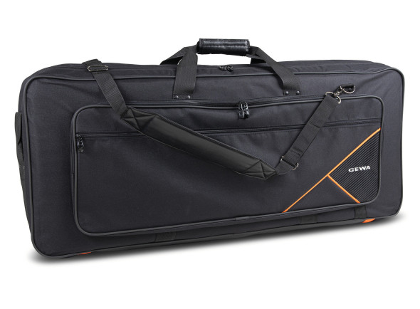 Gewa Saco teclado Economy Gewa 272100 preto tamanho H 102x40x14 cm Gewa Saco teclado Economy Gewa 272100 preto tamanho H 102x40x14 cm